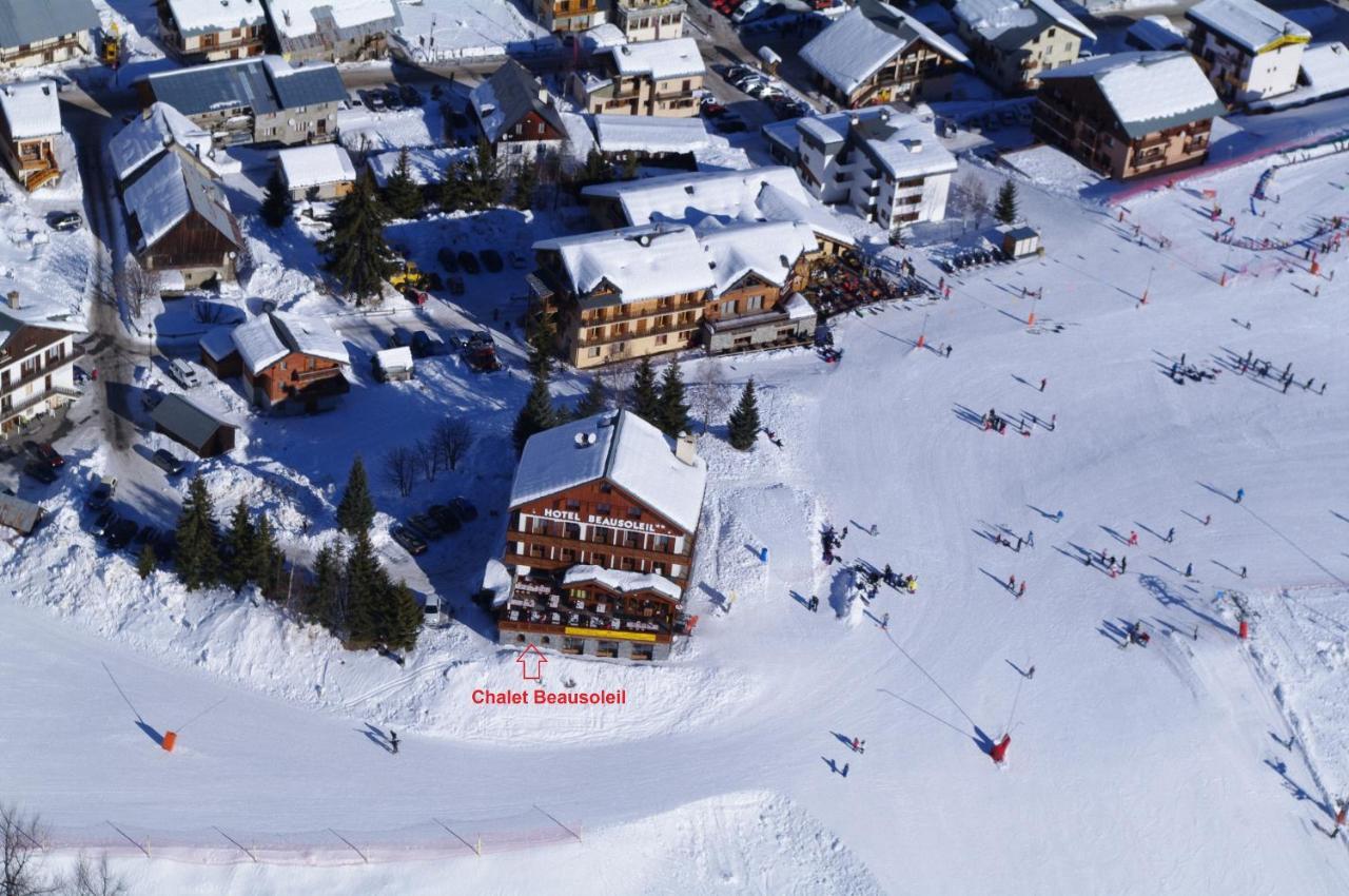 Chalet Beausoleil 4 Etoiles - Prestige - Au Pied Du Col De La Croix De Fer Saint-Sorlin-dʼArves エクステリア 写真