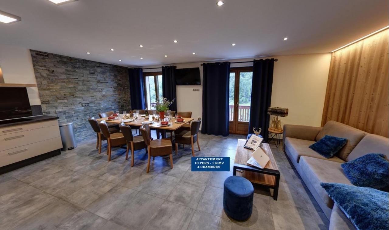 Chalet Beausoleil 4 Etoiles - Prestige - Au Pied Du Col De La Croix De Fer Saint-Sorlin-dʼArves エクステリア 写真